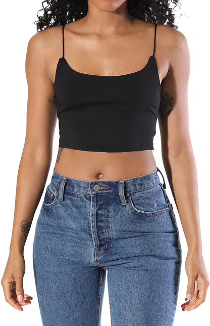 Kylie Crop Top - Black