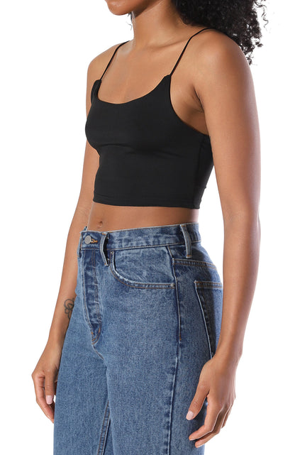 Kylie Crop Top - Black