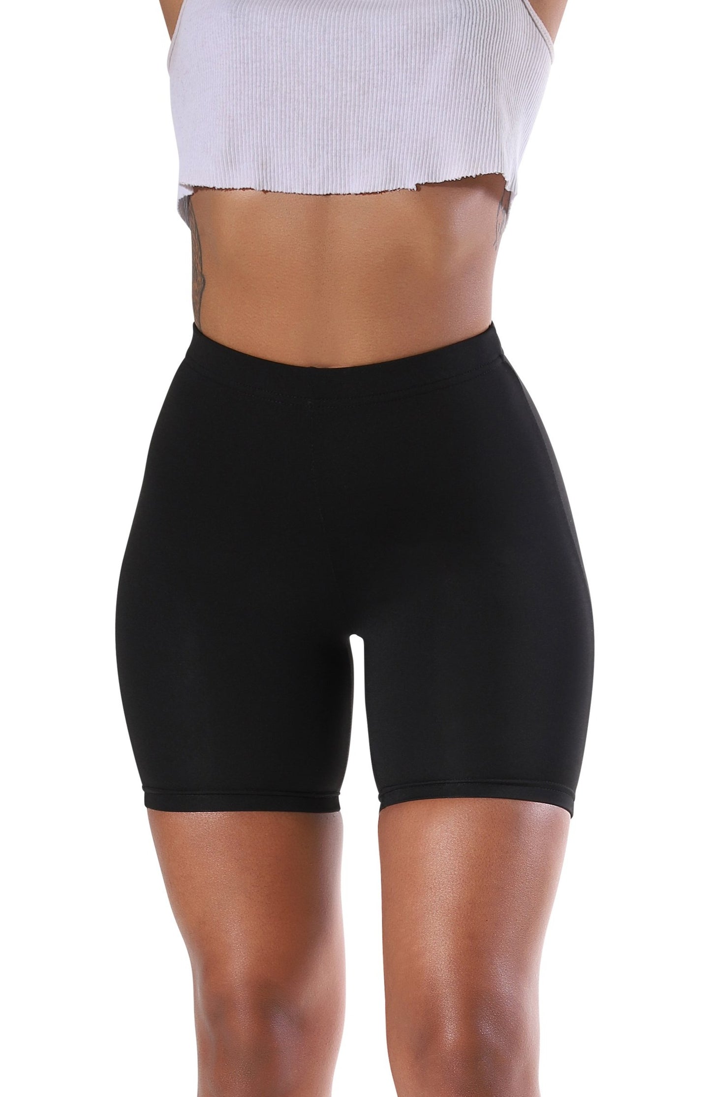 Gia Biker Shorts - Black