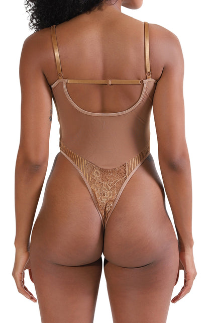 Carter Bodysuit - Brown