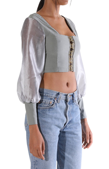 Maci L/S Crop Top