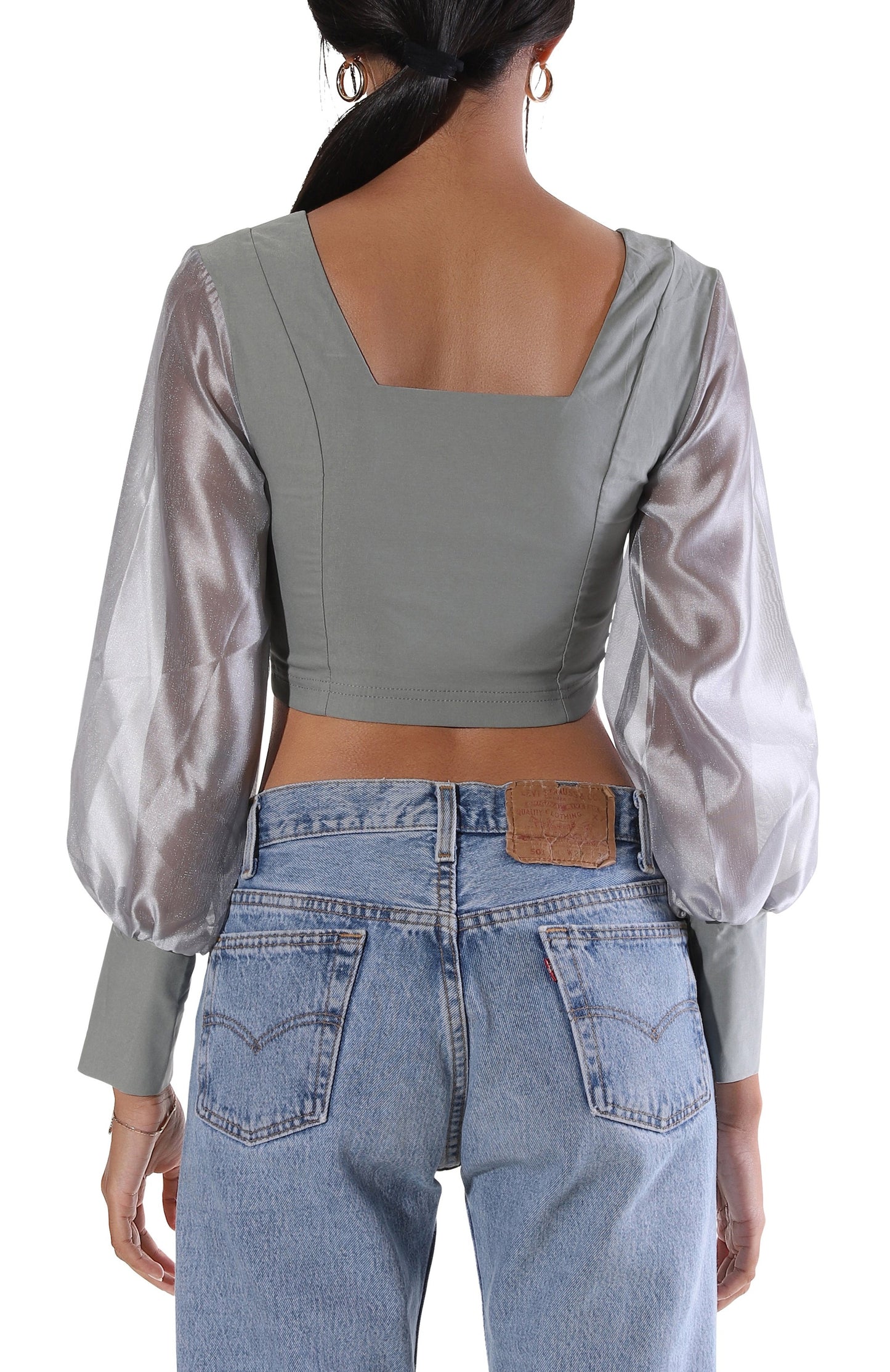 Maci L/S Crop Top