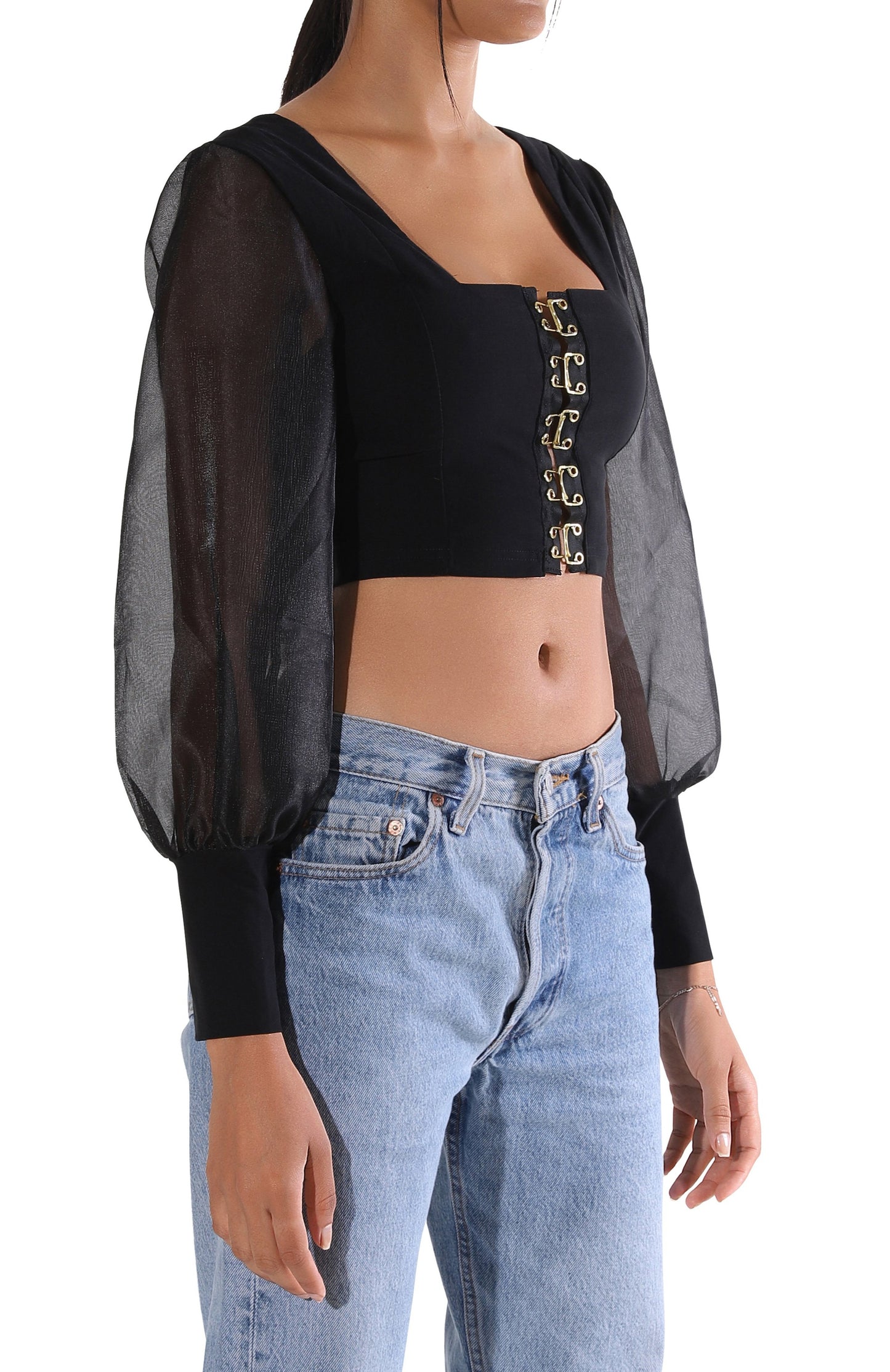 Maci L/S Crop Top